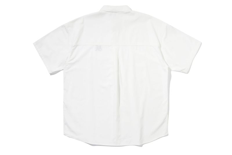 RECENT LOGO OXFORD SHIRT_WHITE