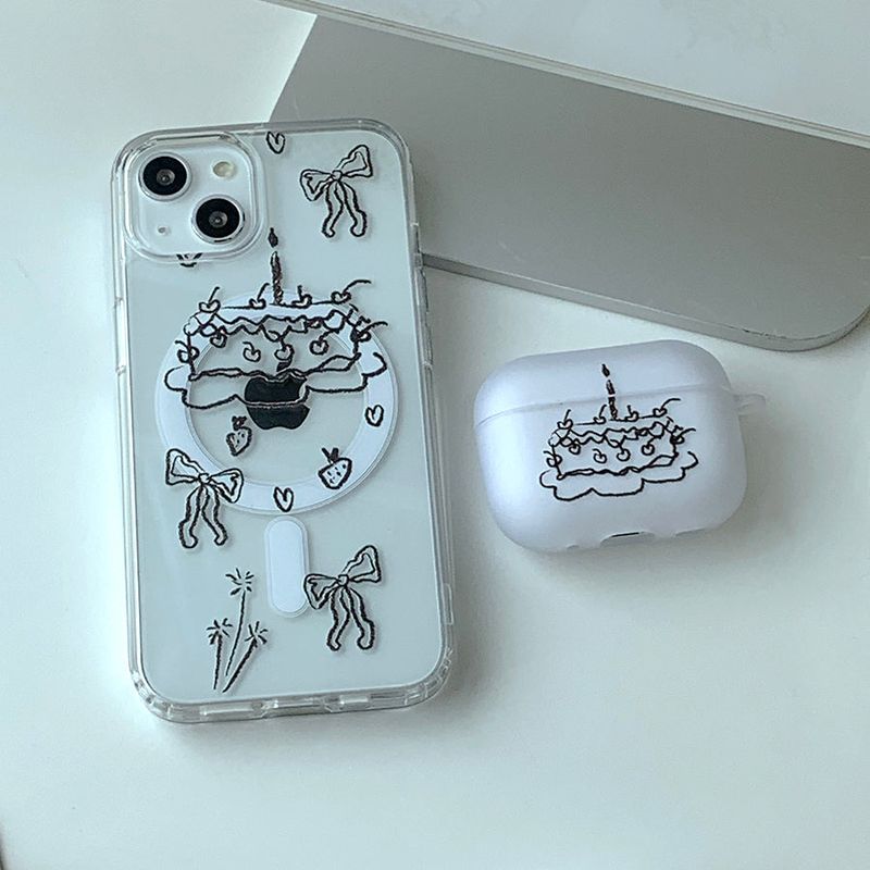 Party Cake AirPods Case_matt