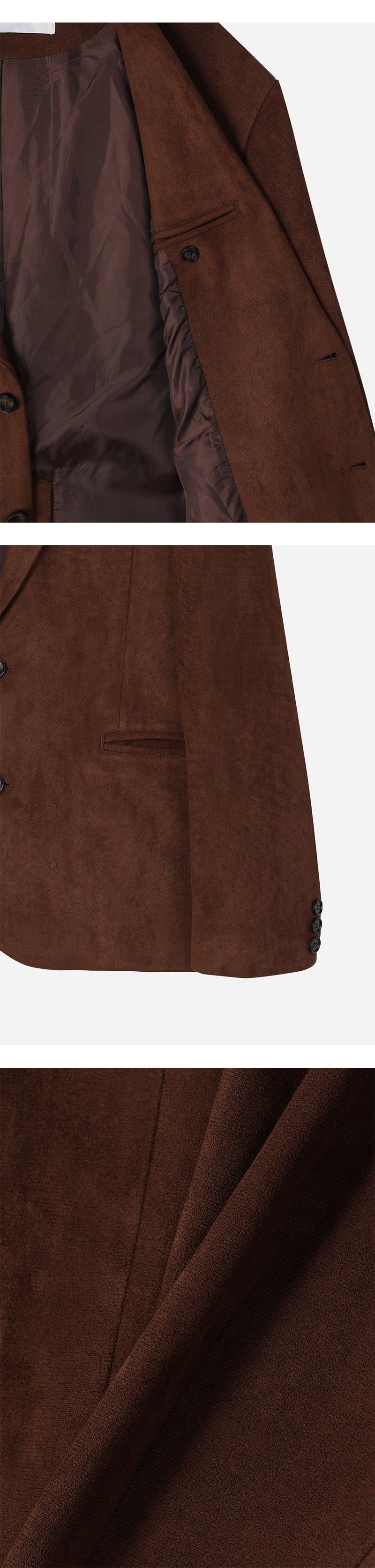 [S/S] Suede 2button blazer(2color)
