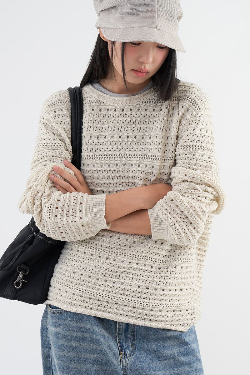 Pinocchio Punching Knit