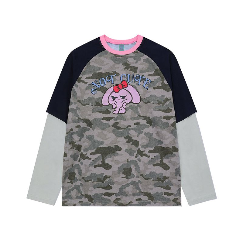 PPINTO-NC Layered LS-T [Camo grey]