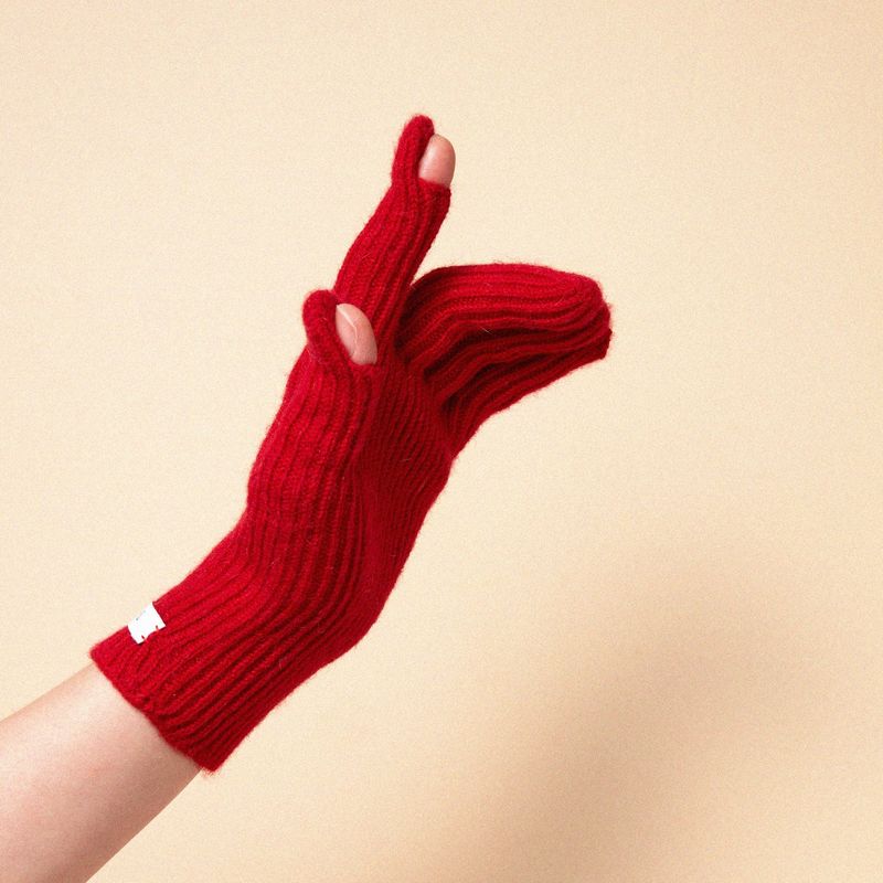 basic wool glove (6 color)