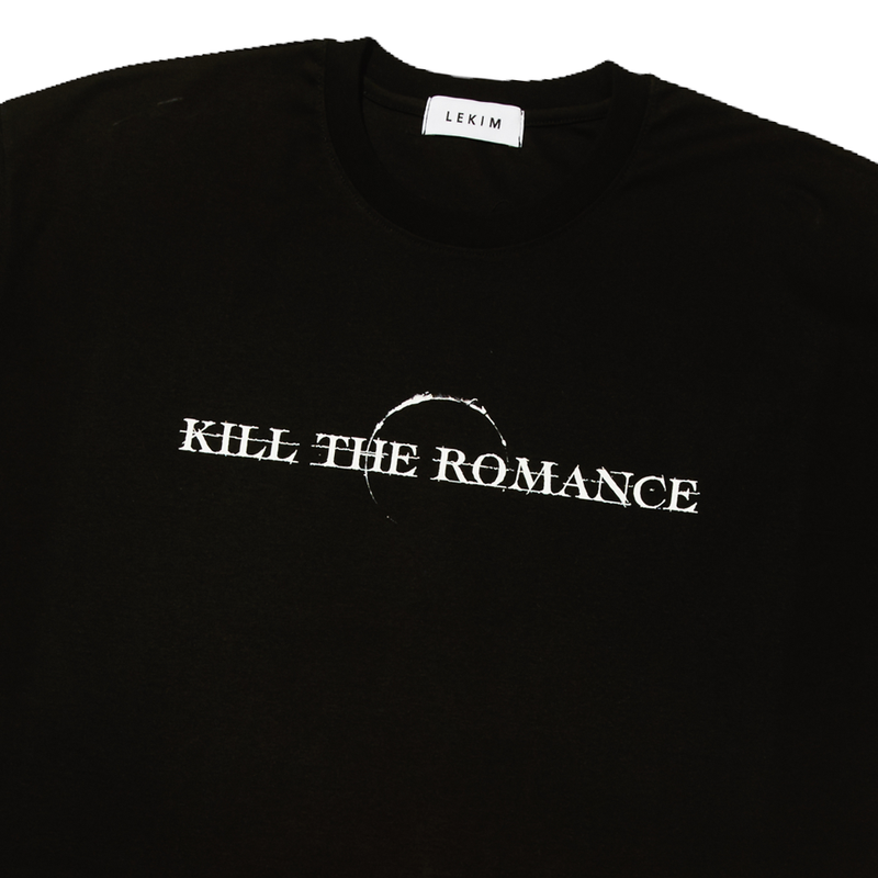 KILL THE ROMANCE T-SHIRT BLACK