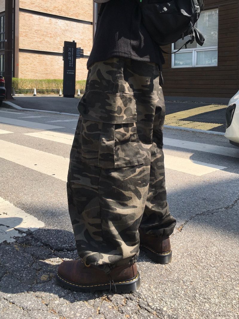 Birkin Camo Wide Pants 2C