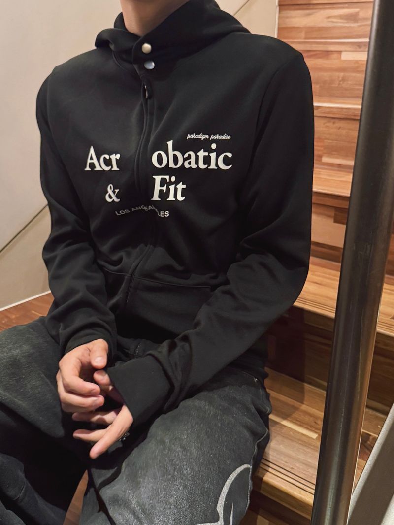 Cro Slim Fit Snap Bijou Hooded Zip-Up 3C