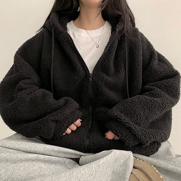 Hihot hood zip-up