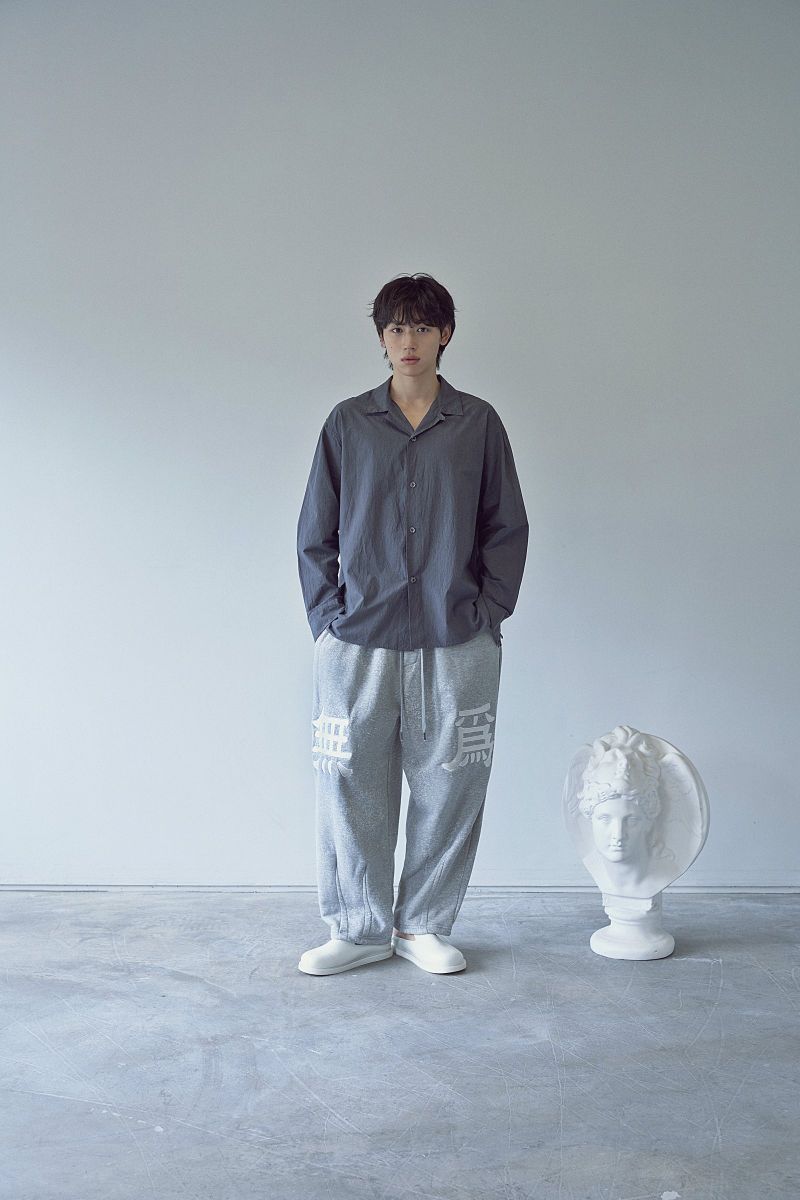 FOG JACQUARD MU-WI SWEAT PANTS (Gray)