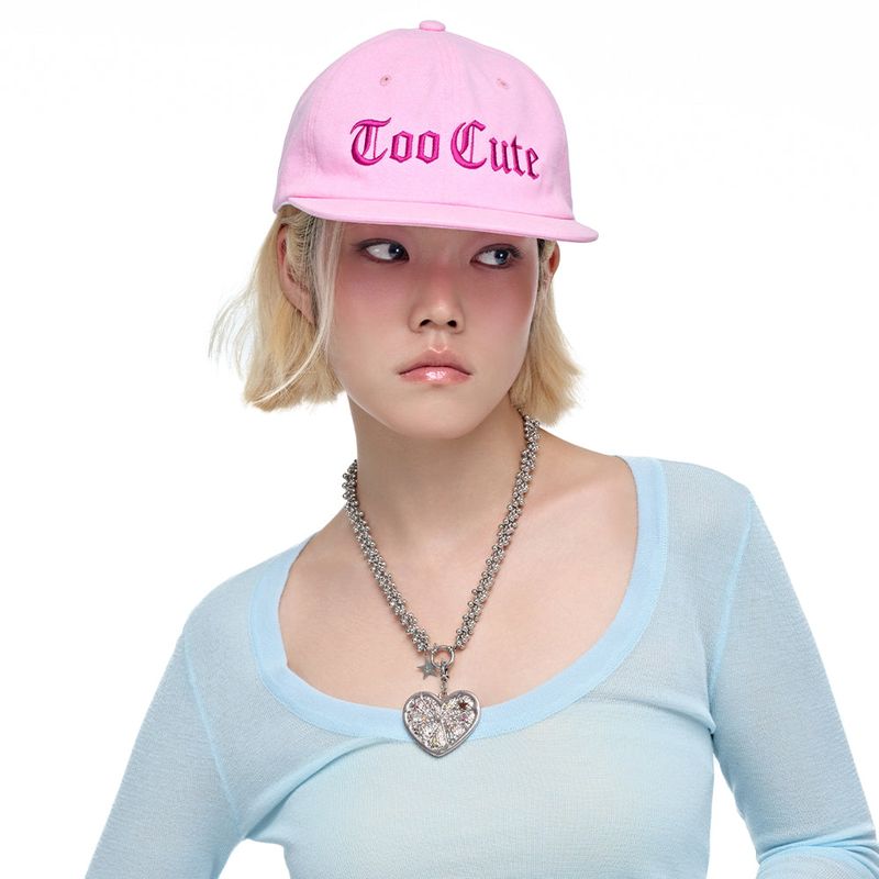TOO CUTE CAP (PINK)