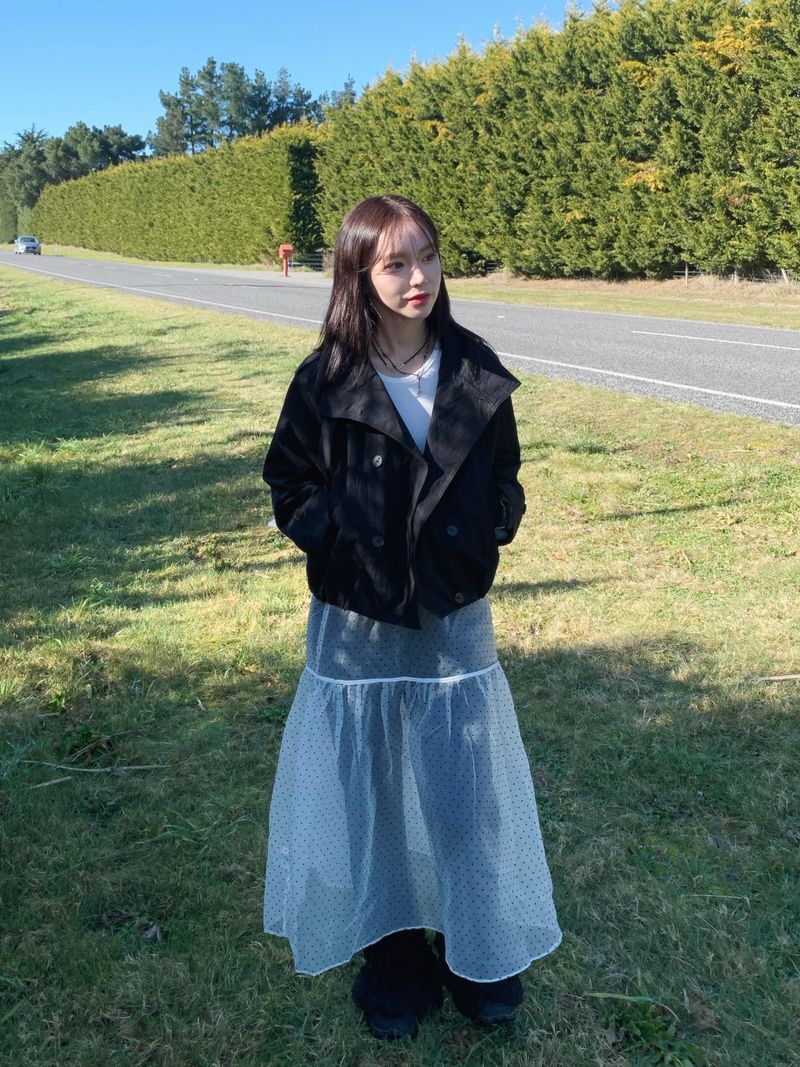 London Trench Button Half Jacket (3c)