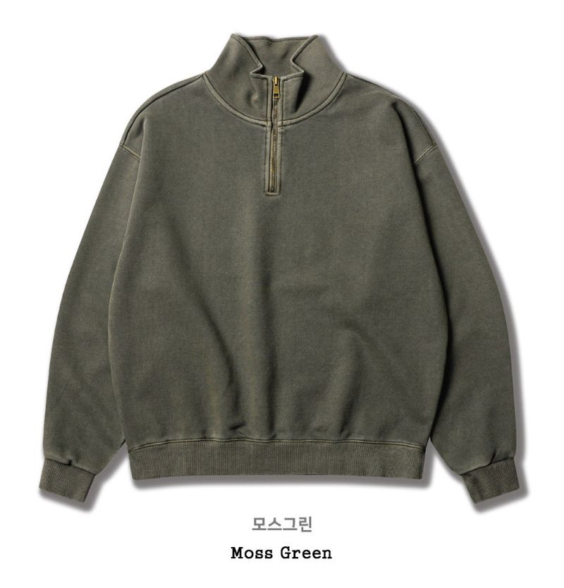 26SS★ Rib Pigment Sweatshirt