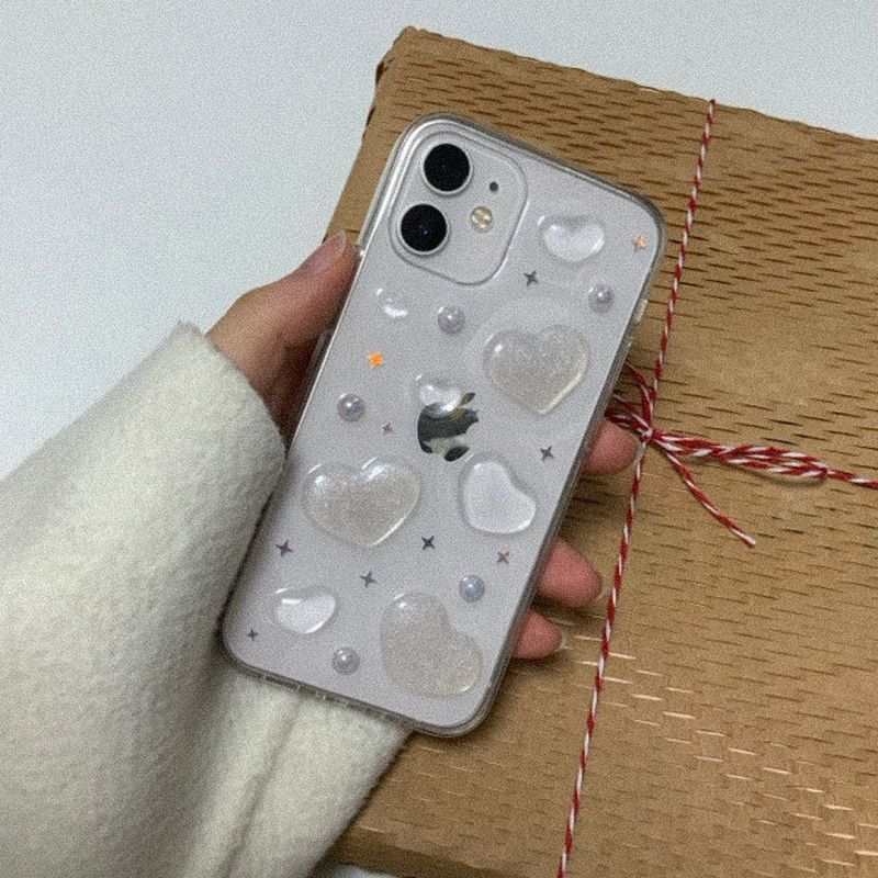 fogmoss（フォグモス）の「[MADE] Soft heart Resin Case（Smartphone Accessories）」