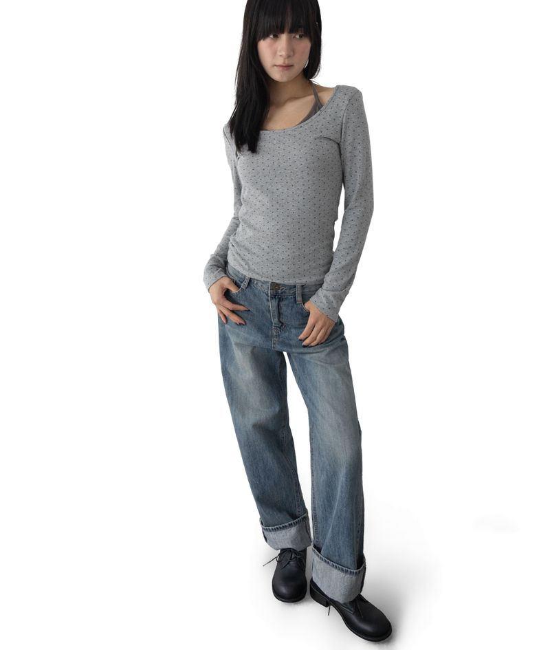 Balan Washed Straight Denim