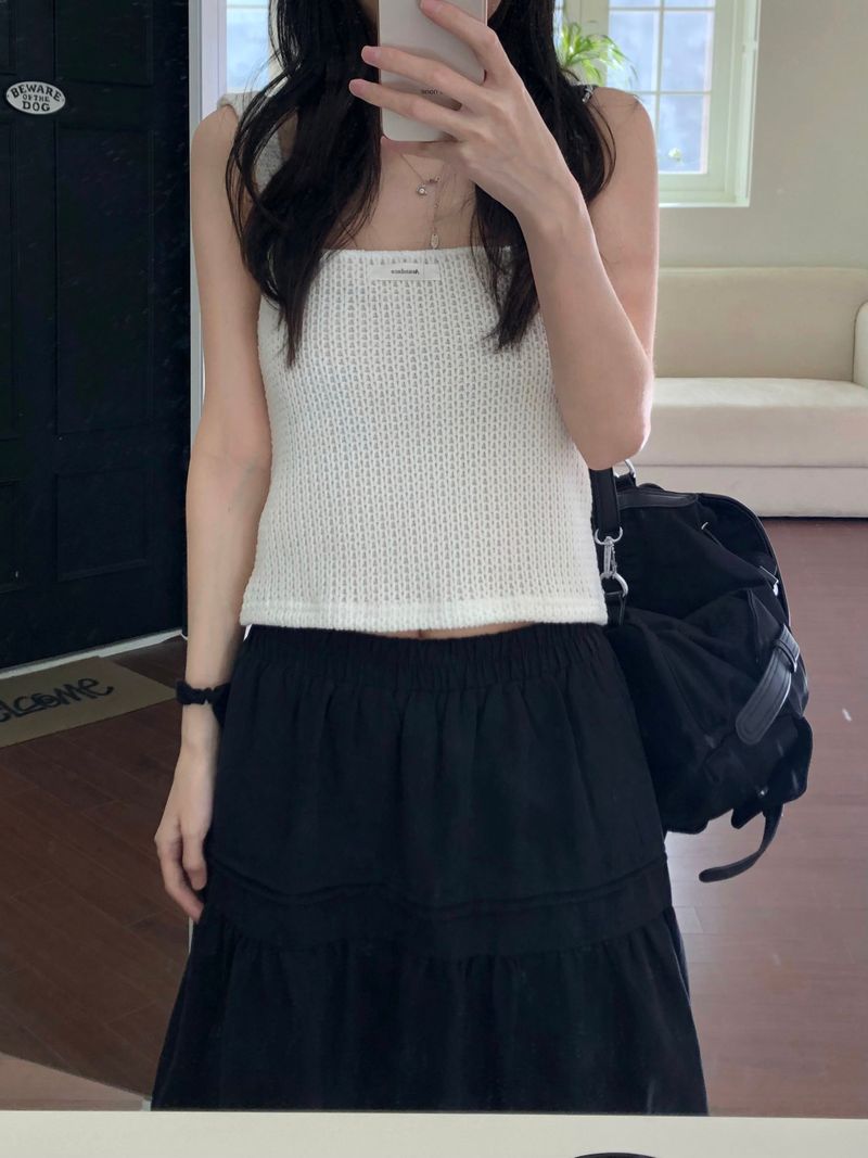 Ripple Knit Sleeveless (3 colors)