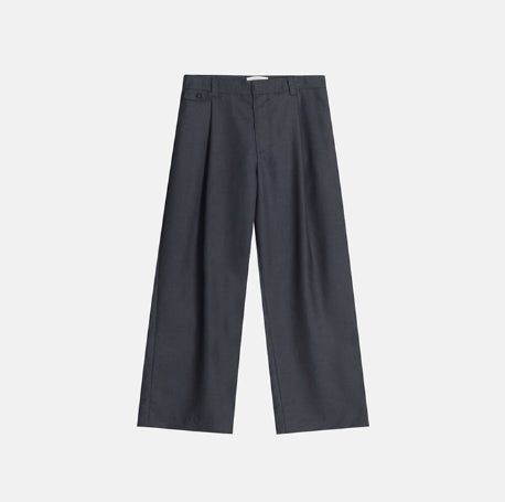 Danben One Tuck Wide Pocket Slacks
