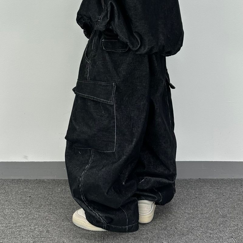 PEARCLAN(ペアクラン)の「non-faded denim corduroy balloon pt(Pants)」
