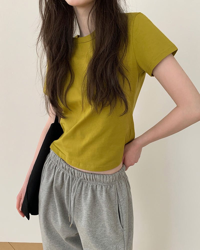 [ORIGINAL]  Basic Short Sleeve T-shirt