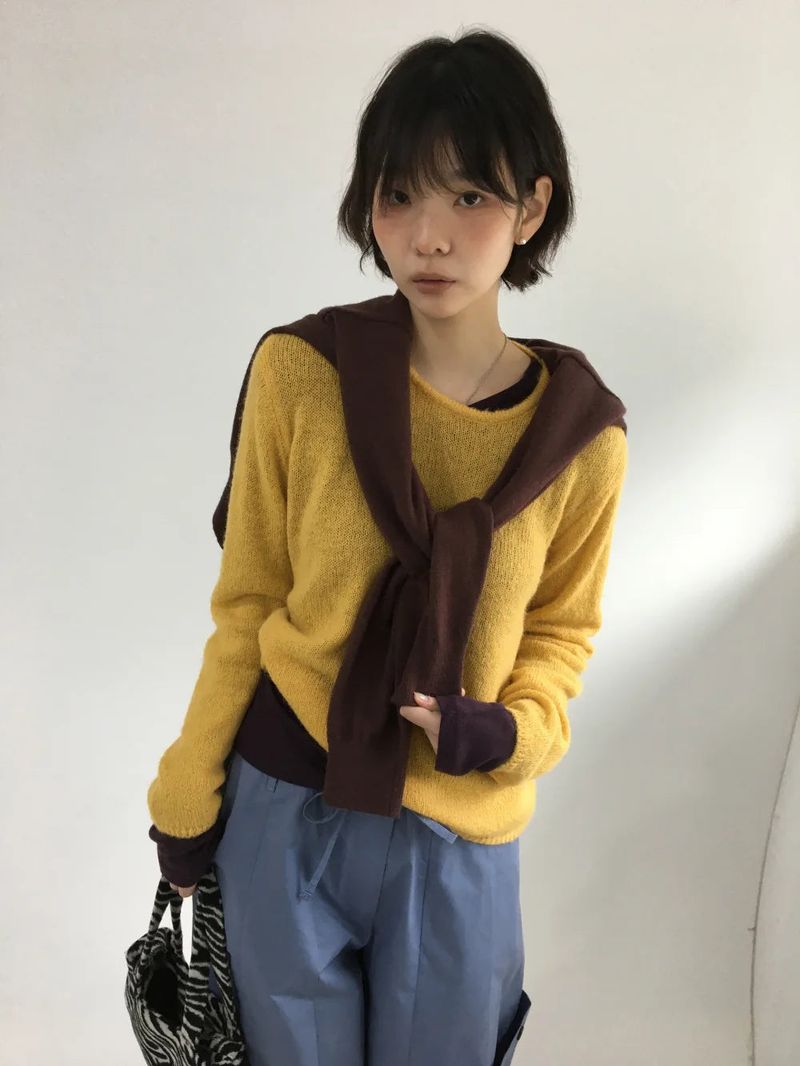 Cozing Round Knit (5color)