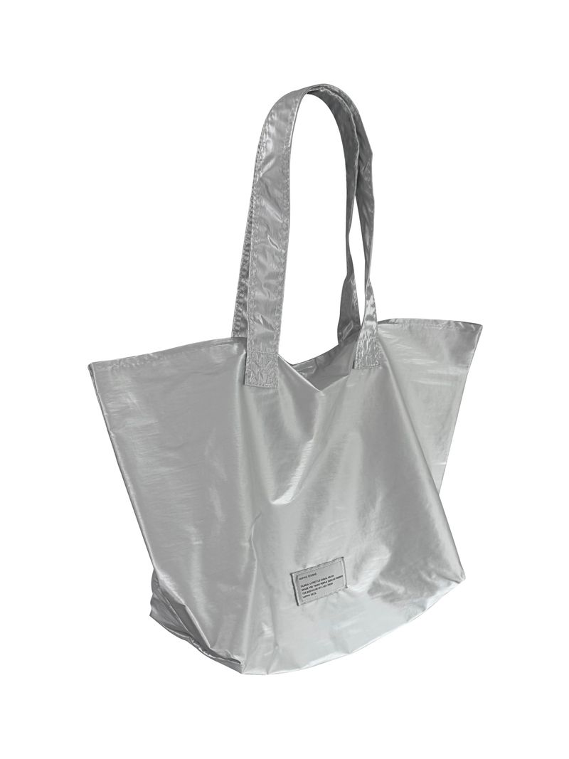 glossy shopper bag (2color)