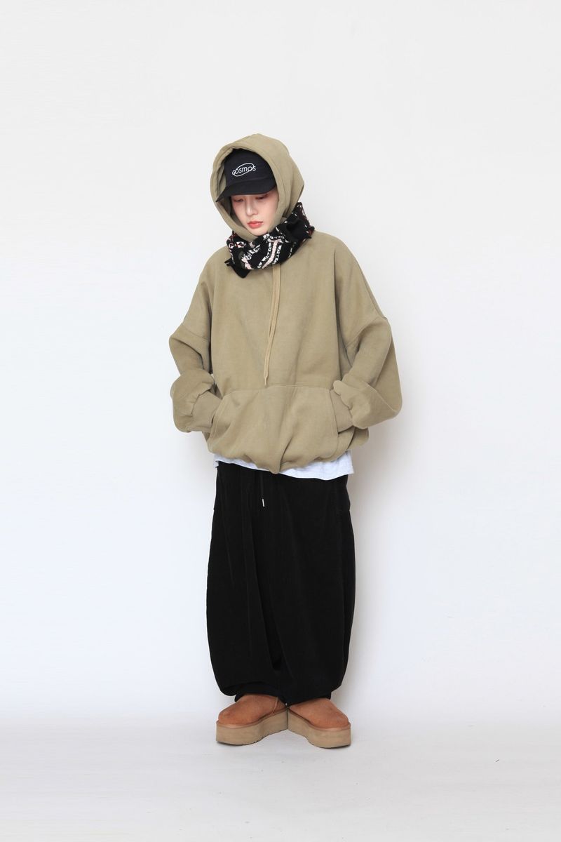 fleece-over hood