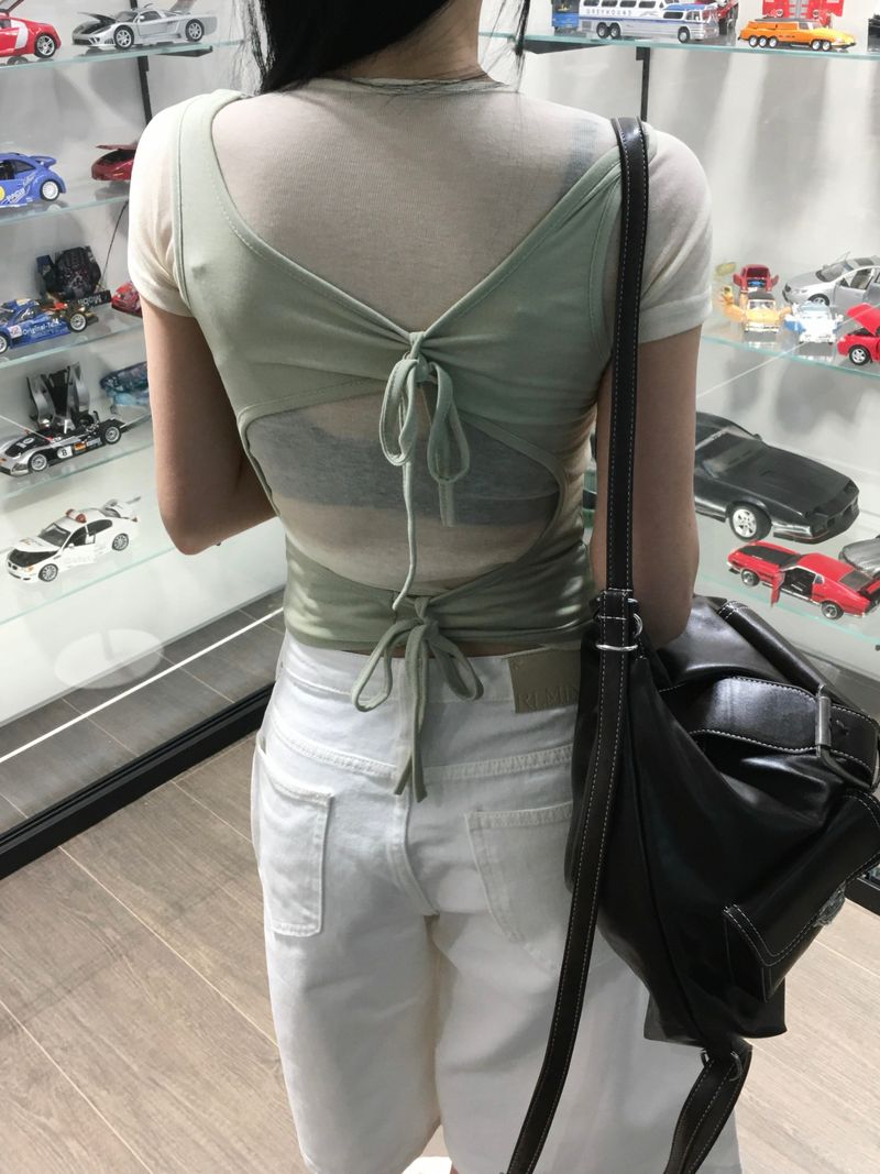Melting Two-Way String Sleeveless (4c)