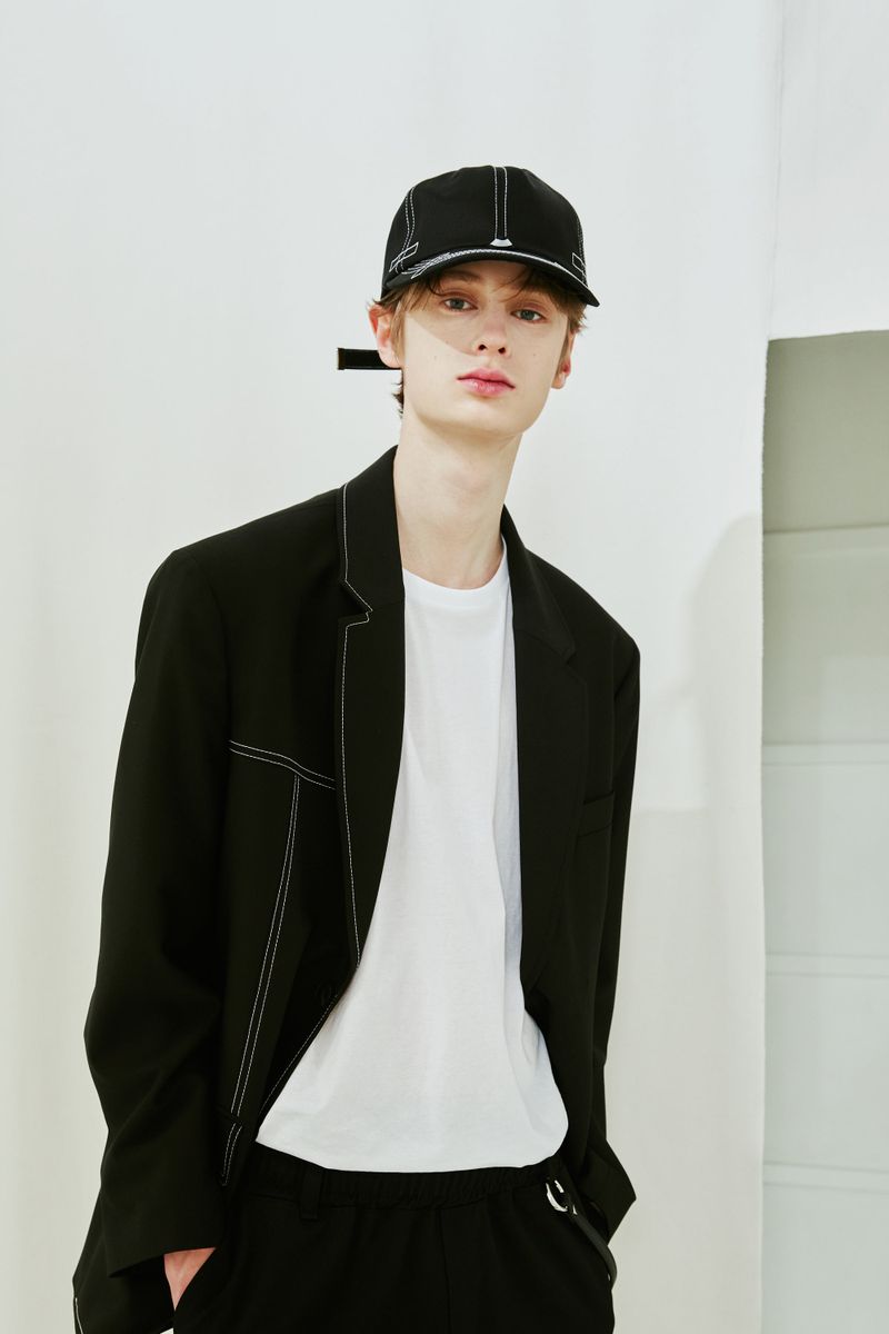 SQUARE STITCH CAP
