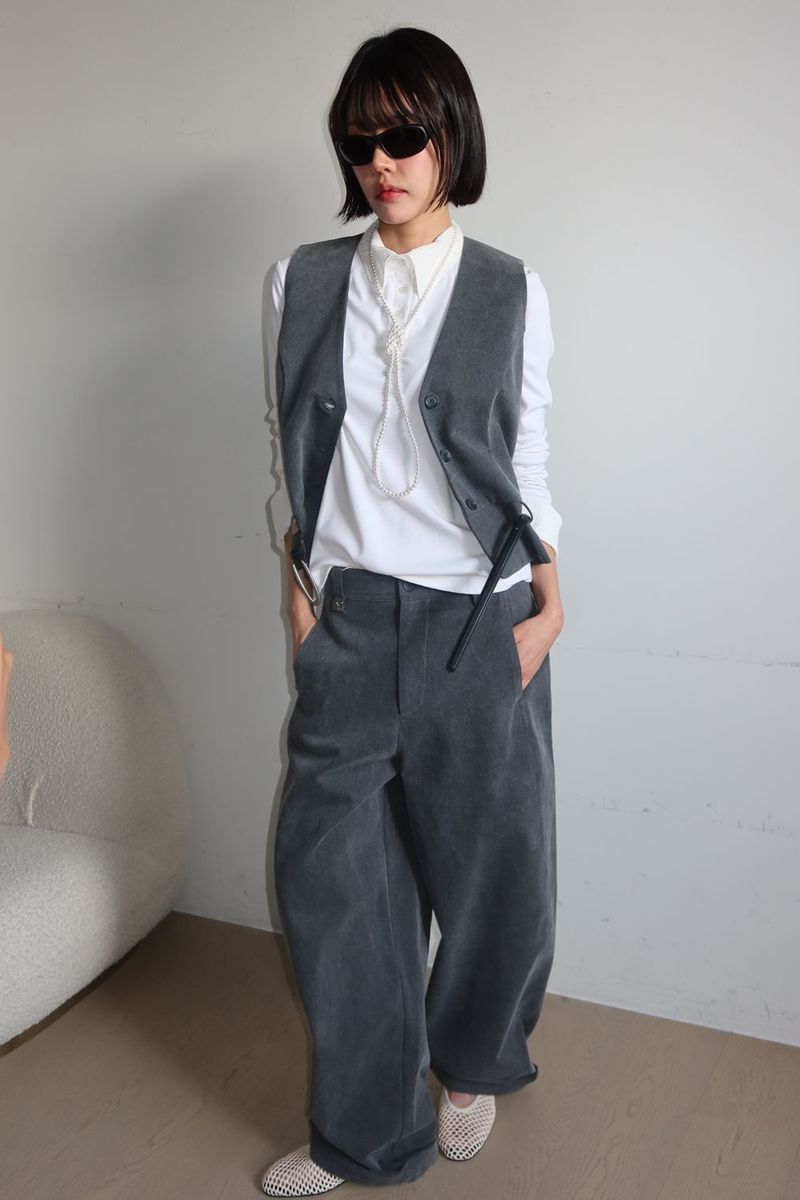 [SET-UP] COTTON BELT SET_CHACOAL