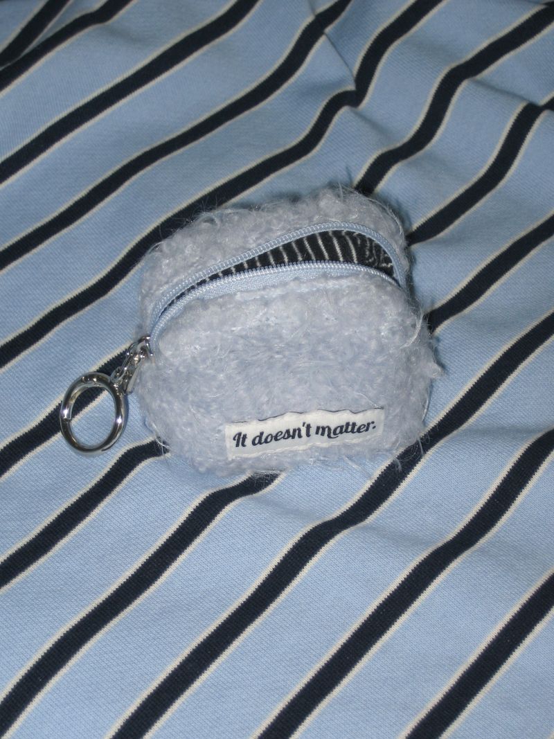 Booboo Pouch (Blue, Mini Key ring)