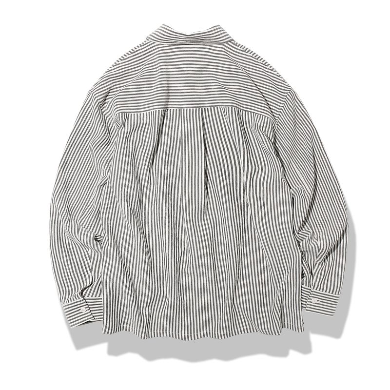 Crinkle Stripe Shirt