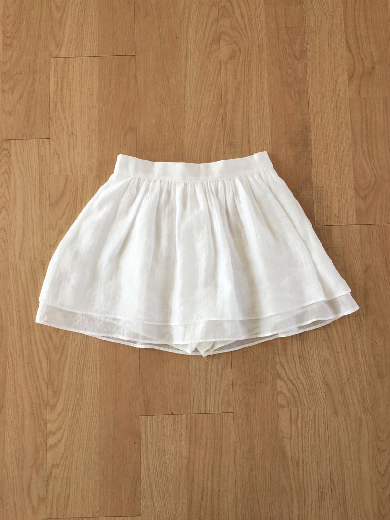 Asa flare mini skirt