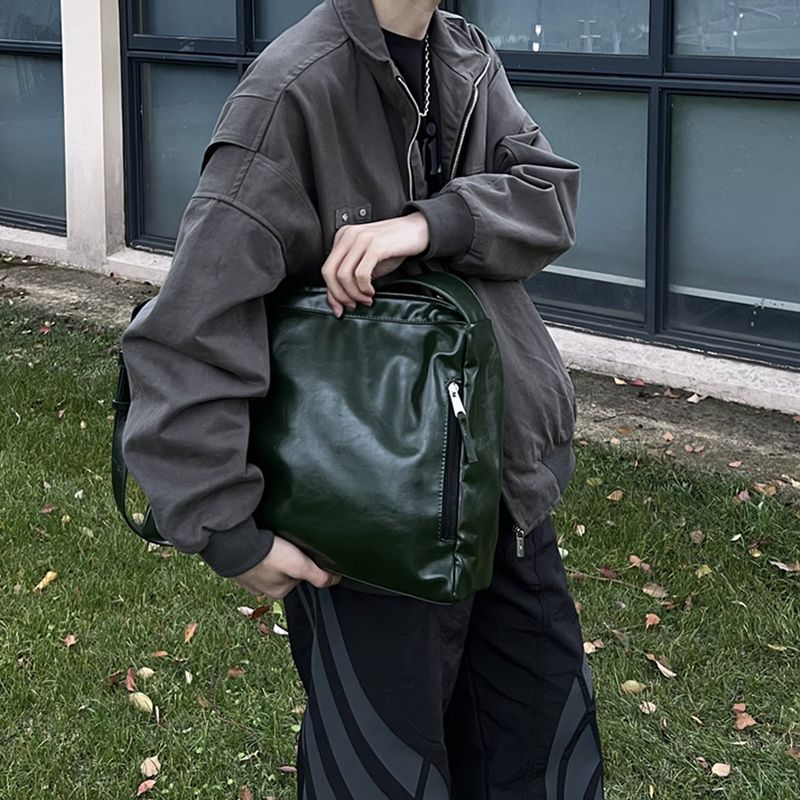 Leather Plank Cross Bag (2 colors/ DP36909)