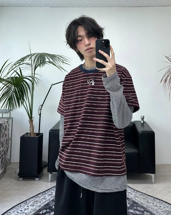Eder Striped Short Sleeve Tee