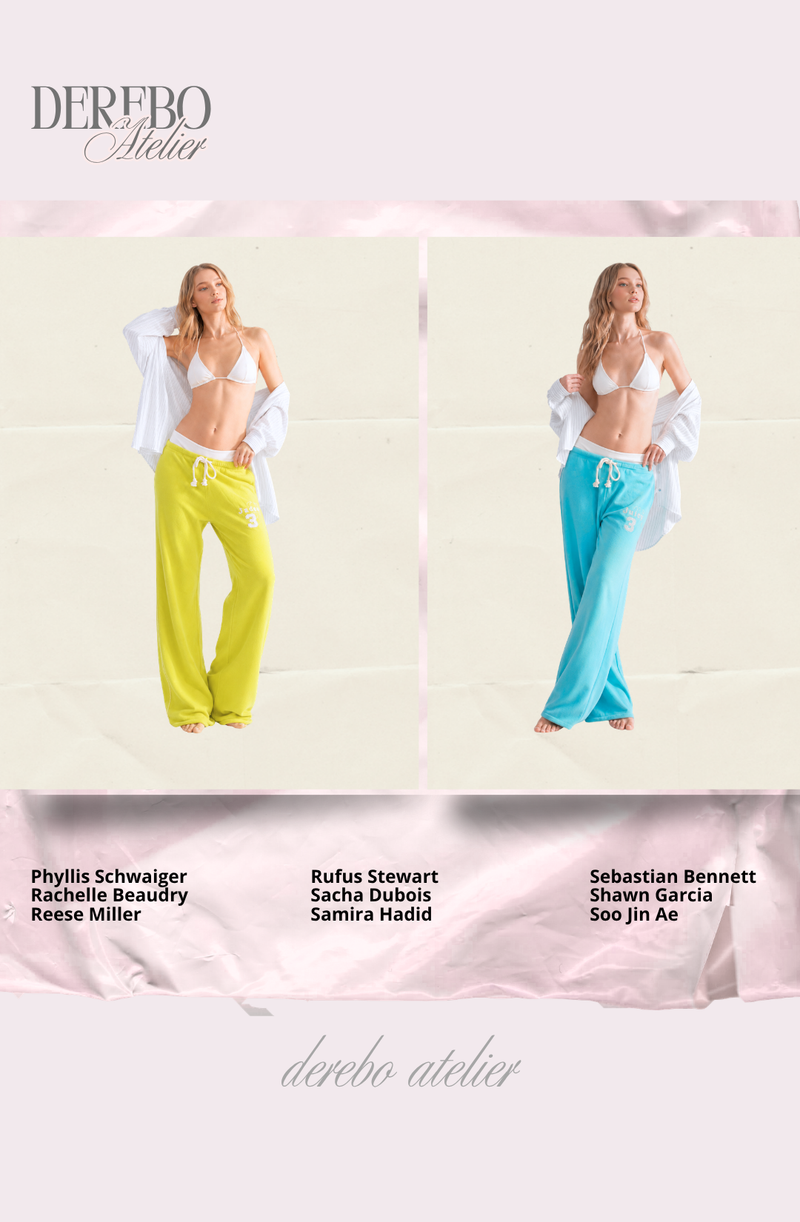 hot color long casual pants