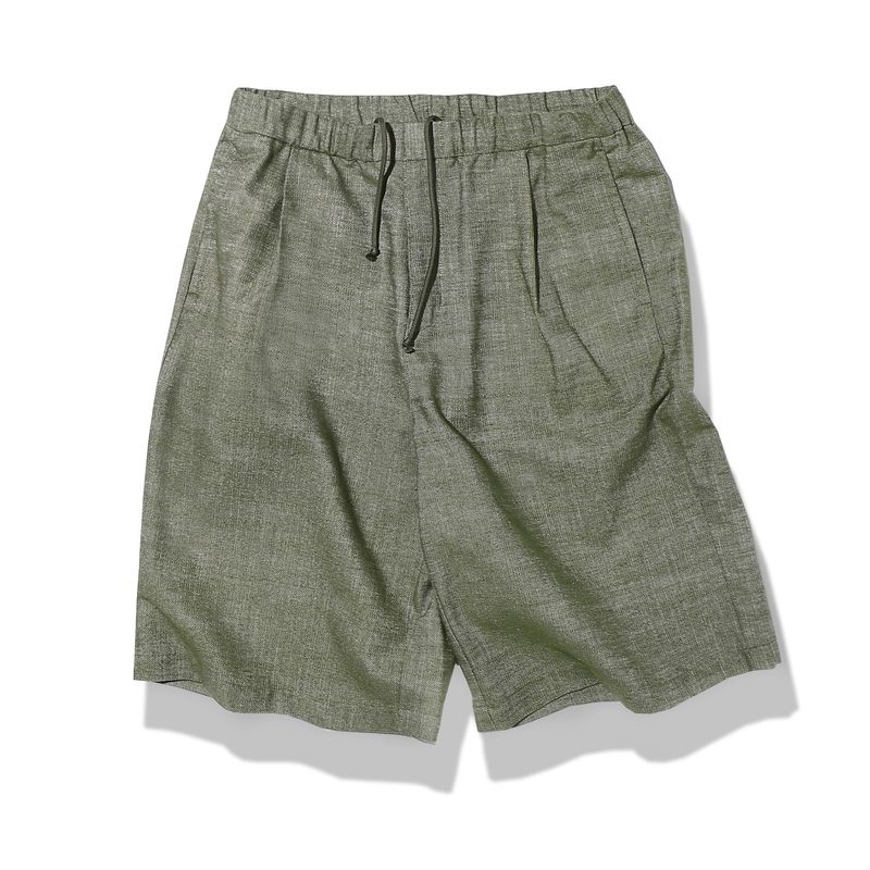 Fancy Linen Blended Bermuda Shorts