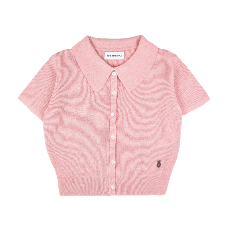 TIDY COLLAR KNIT CARDIGAN (4 COLORS)