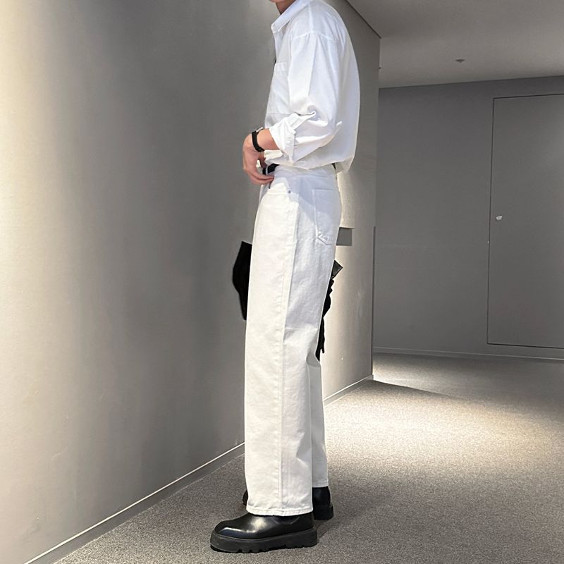 LMN First Cotton Wide Pants (6 colors)