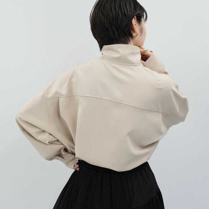 stand collar shirt