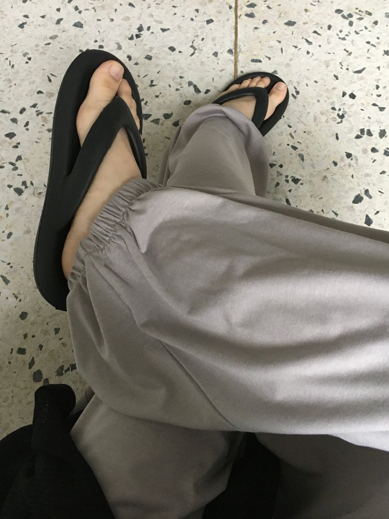 Harem Rayon Wide Banding Pants (3c)