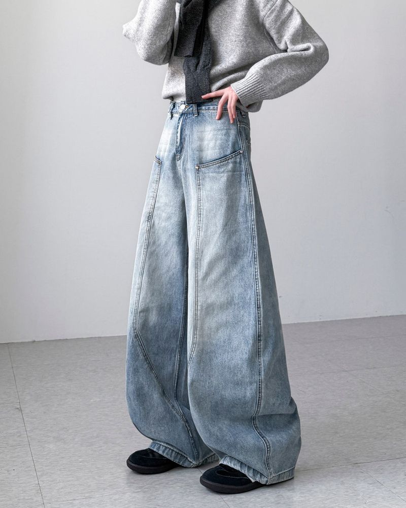 Raynon Curve Wide Denim