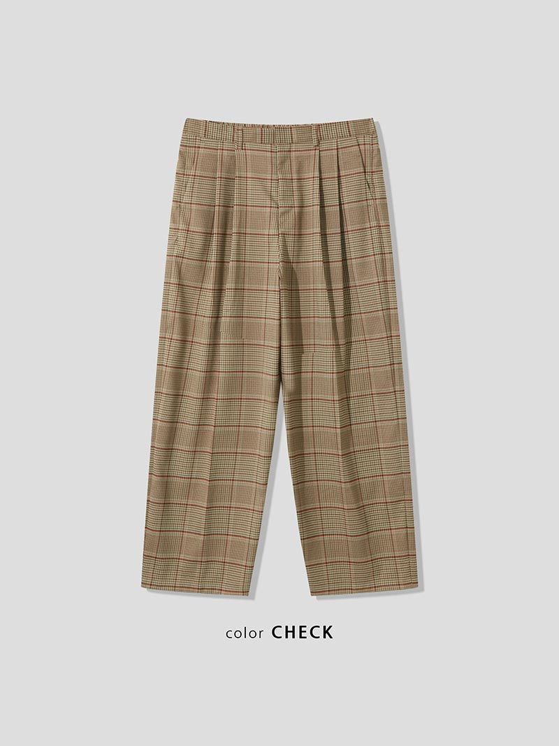 ASCLO Bell Leon Half Banding Slacks (2color)