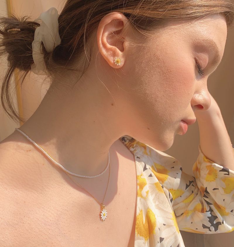 Jeanne Daisy Earrings