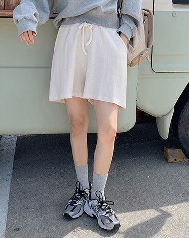 SHOPPERLAND(ショッパーランド)の「ワッフルハーフトレーニングパンツ (3color)(Pants)」