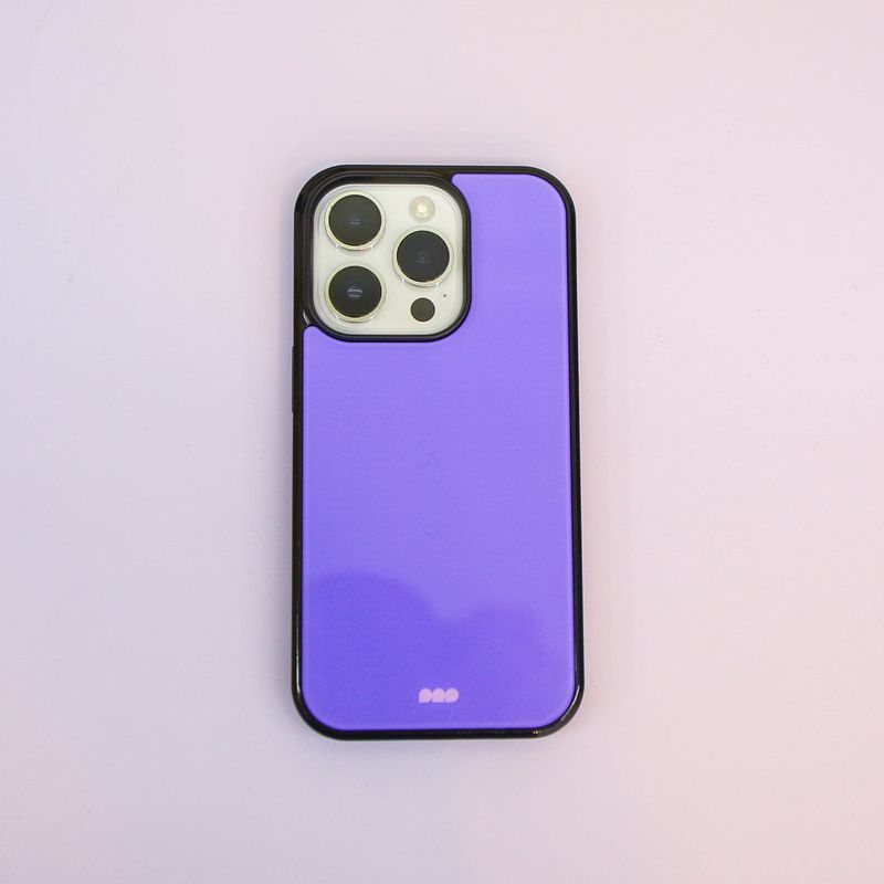 【MADE】 Simple glass bumper case (2 colors)