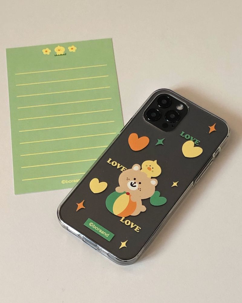 Lovely bear iphone case