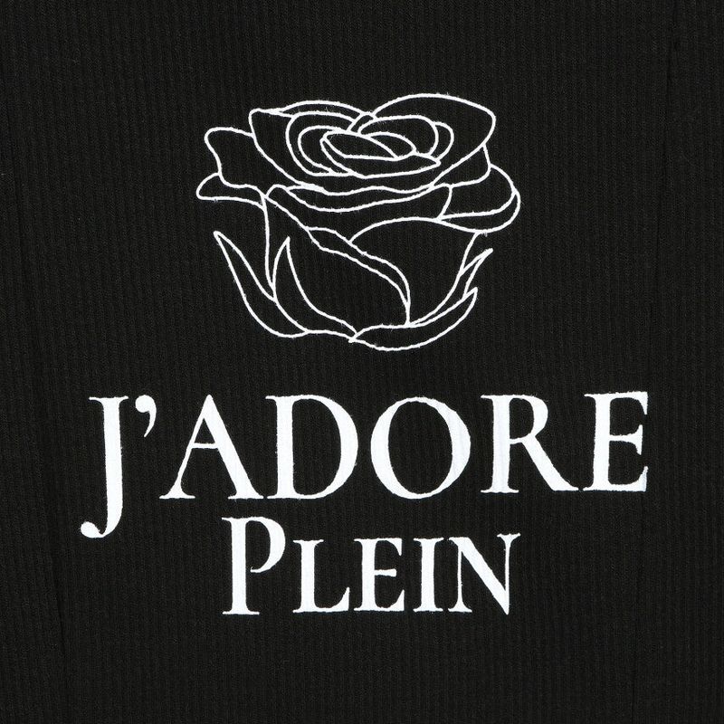 J'adore Plein Scarf T-shirts (Black)
