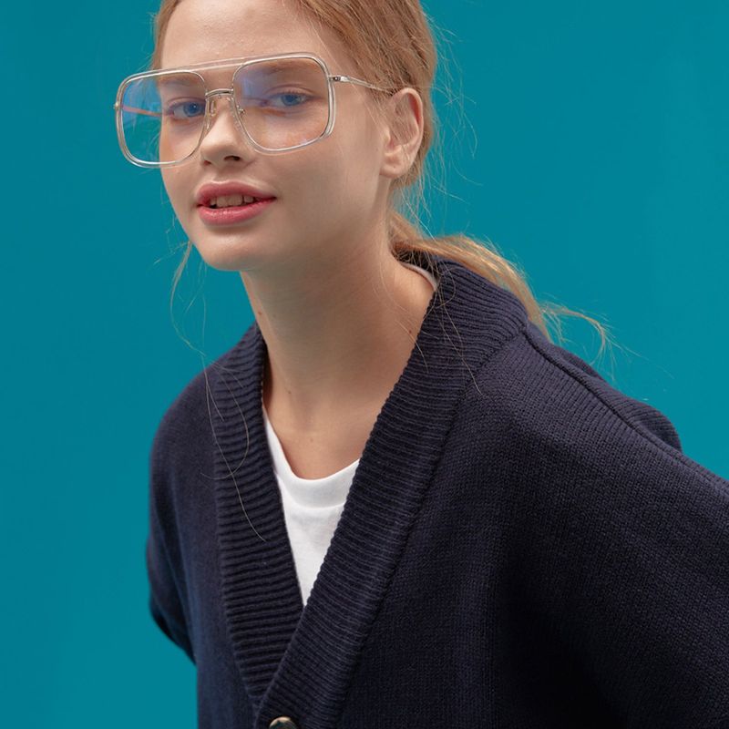 BASIC KNIT CARDIGAN_NAVY
