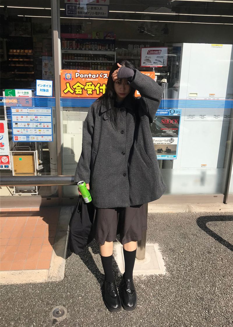  HIGHNECK HALF COAT