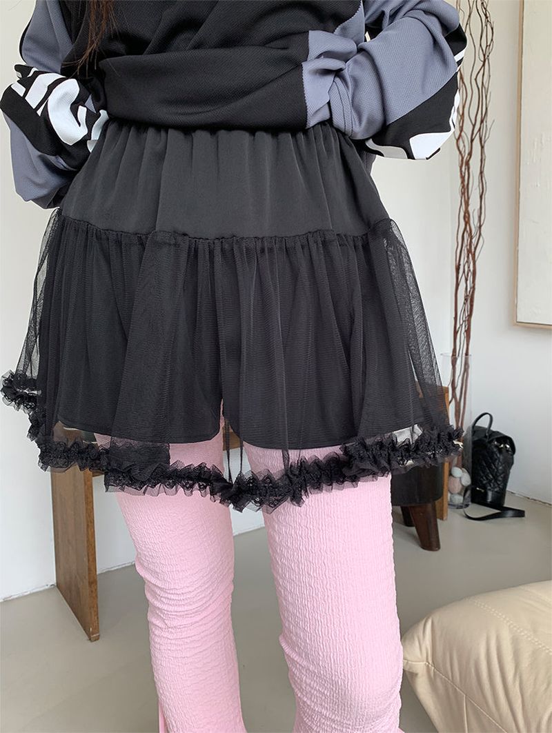 CUSE CANCAN CHIFFON SKIRT (2COLOR)