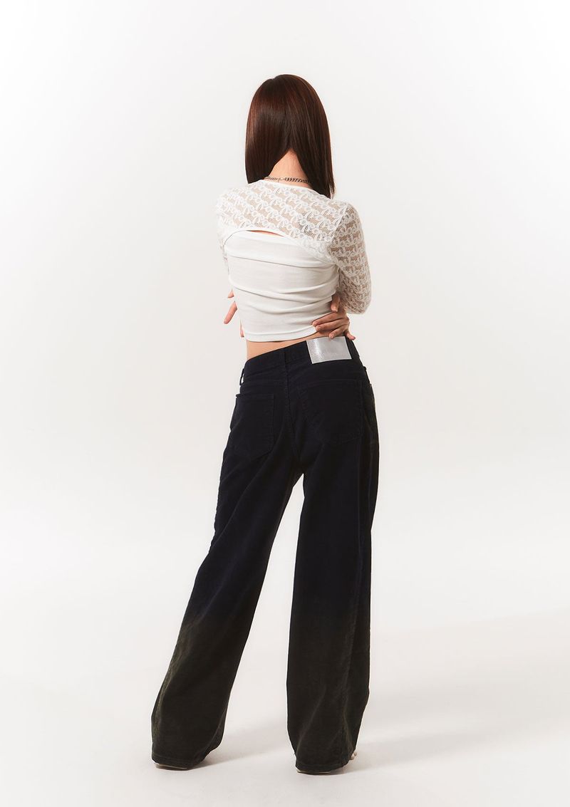 coduroy gradation pt - navy