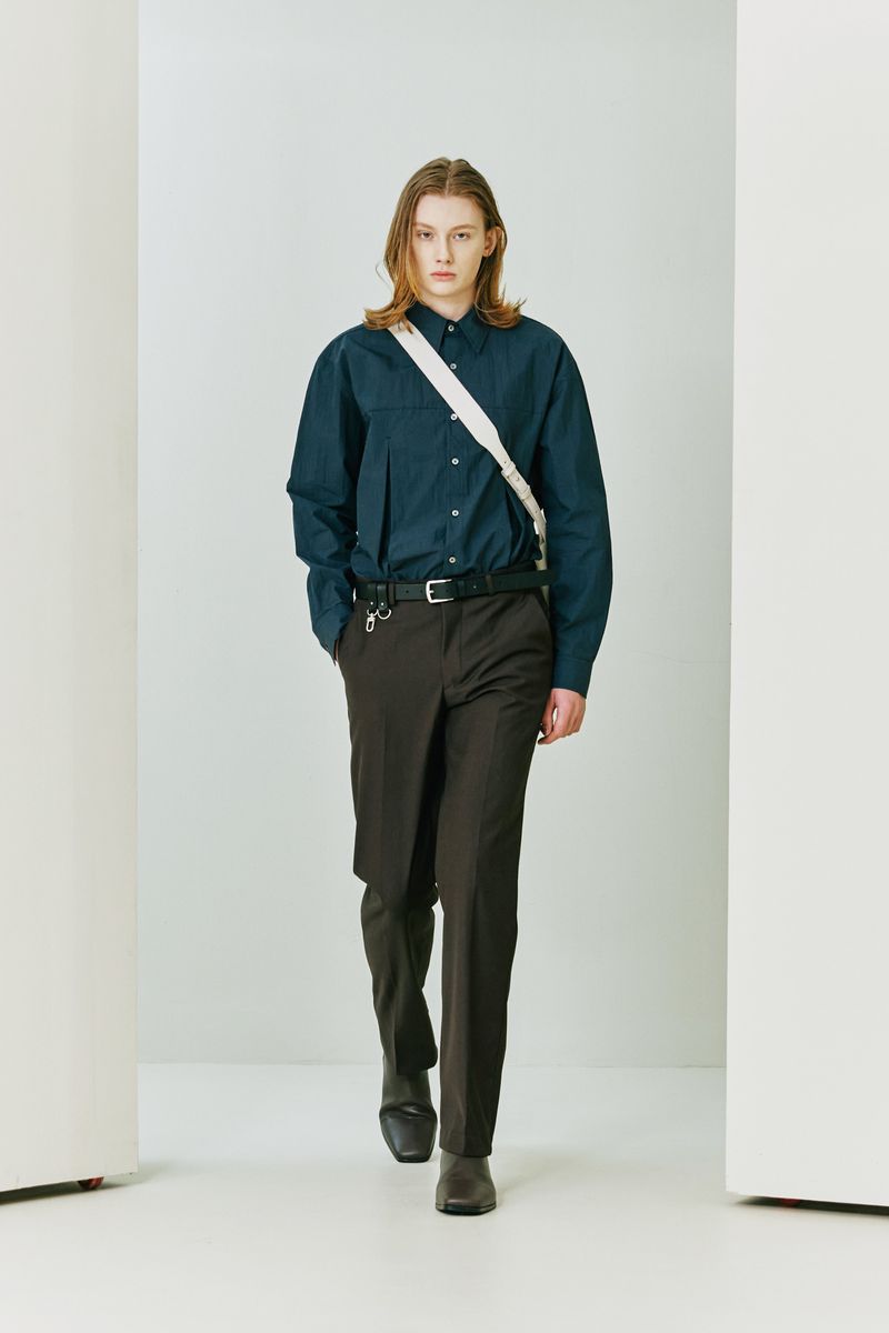 Double Vent Shirt navy
