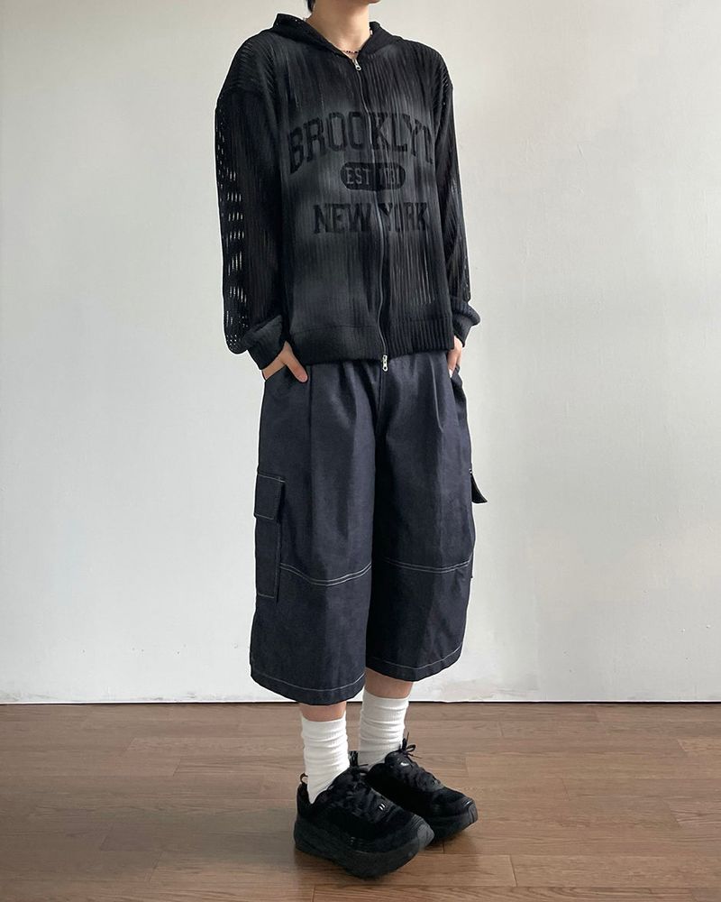 Diki Bermuda Denim Pants